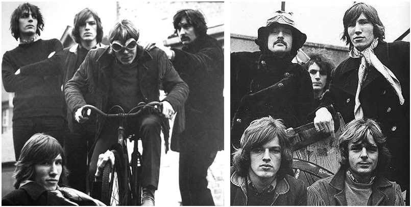 77MASH's tweet image. The only know of al five #PinkFloyd members together, 1968.