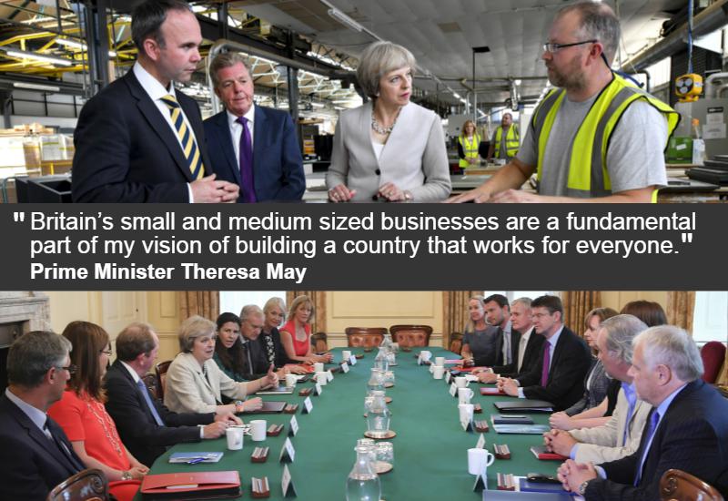 10DowningStreet's tweet image. This week PM chaired Economy &amp;amp; Industrial Strategy Cabinet Committee, visited @MartekContracts &amp;amp; met SMEs at No.10.