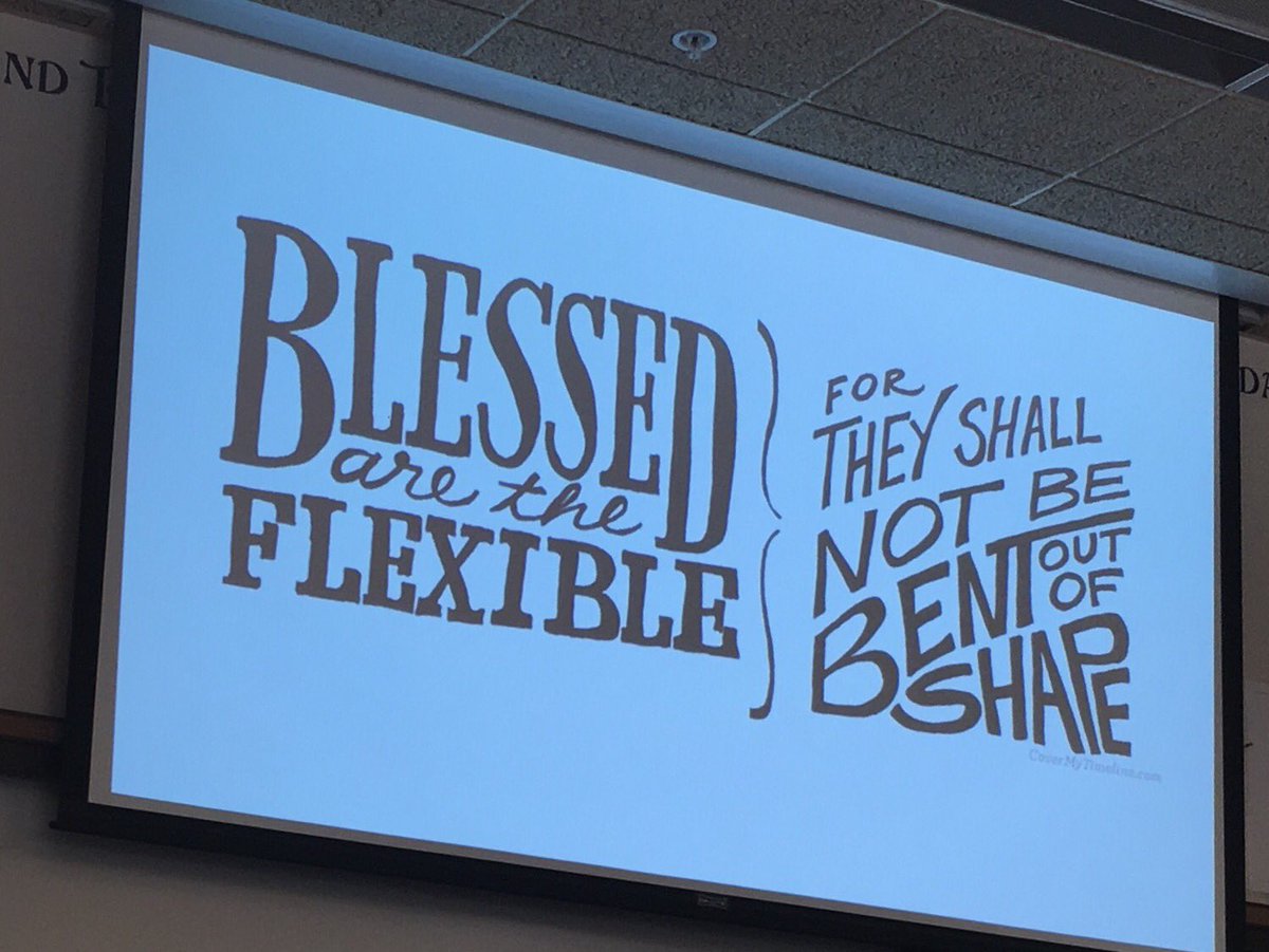 edflexorg's tweet image. Blessed are the #Flexible! Oh yes! #FlexibleLearning models for all, p-20. #Yes!