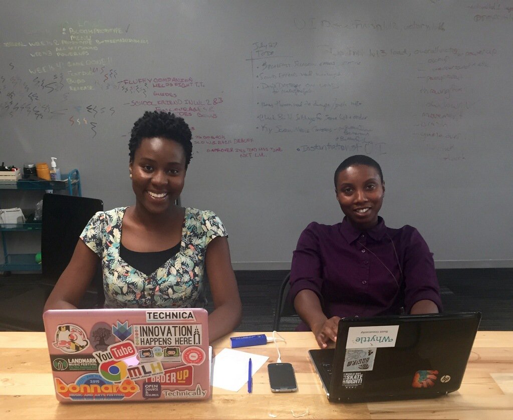 RailsGirlsSoC's tweet image. #RGSoC puts "Hello Ashley and Ore!" 💻 ✨
Team B'More Stunners are working on @bundlerio!
railsgirlssummerofcode.org/blog/2016-08-0…