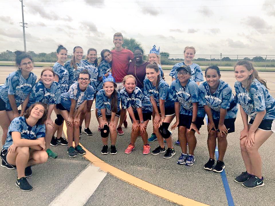 cougarguard's tweet photo. Sure it's the end of band camp but we're just getting started 🇺🇸 https://t.co/g6GThGMdu5