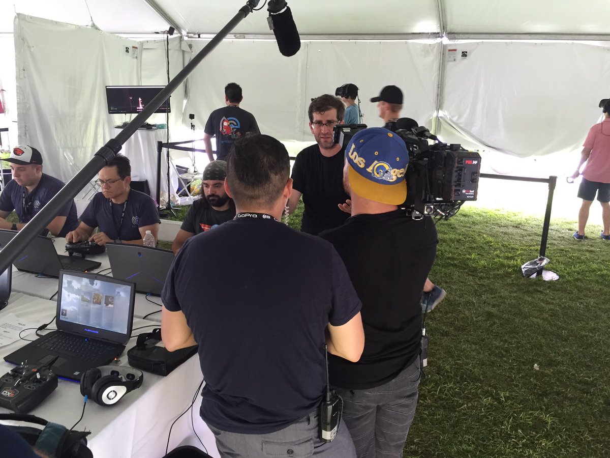 thecodeteam's tweet photo. Today VP of Technology, @quityourjoshing spoke about the partnership between #EMCcode & #DroneNationals w/ @espn https://t.co/pME3Km4x7k