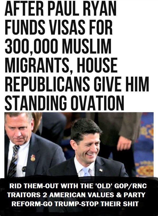 LovelyGigi33's tweet photo. @jimmygarner
@SpeakerRyan We want U Out!! Shameful
Funded Illegals but cut Vets Benefits
#DumpRyan
#VoteForNehlen https://t.co/tT475qtp3U