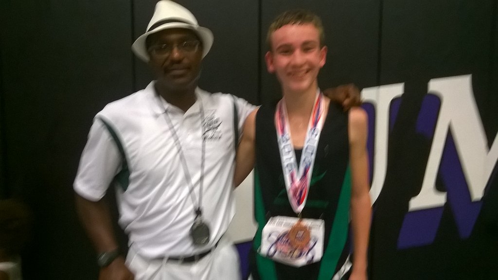 TXTunderTC's tweet image. 13 yr boy, Logan #nationalmedalist