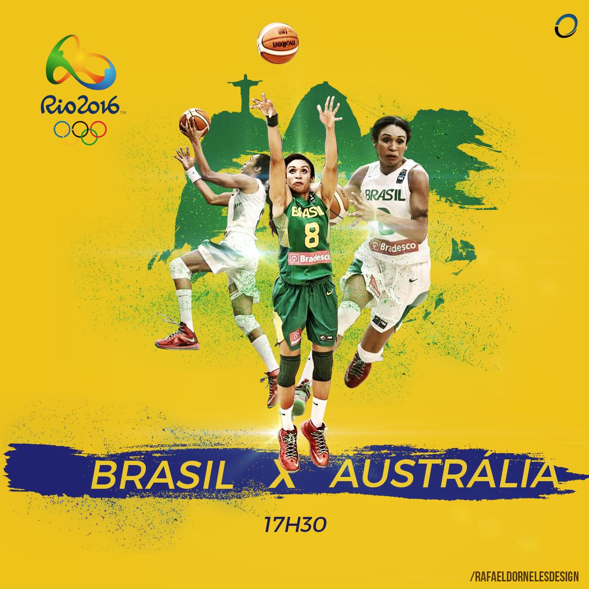 Iziane's tweet photo. Vamos com tudo em busca de uma vitória!! #Rio2016 #loverio #basketball #bra #aus #olympics https://t.co/slTpulxMnT