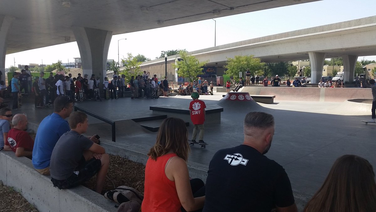 Come down and join us at #Rhodeskate Park for the Grand Opening! Skate demo starts at 2pm!