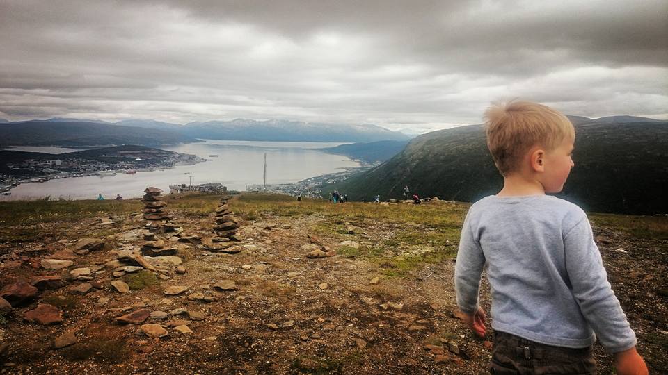 From today's Nordic Choice Children's #Skyrace. @TromsoSkyrace #running #skyrunning #Tromsø #Norway Great fun!