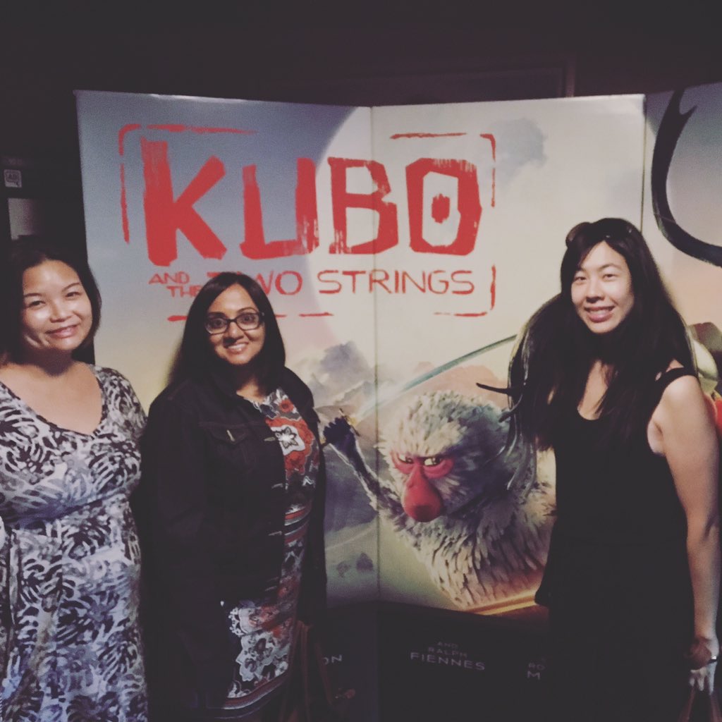 savvari's tweet photo. Enjoyed @kubothemovie last night! Thanks @eOnefilms cc @juliahoyoga @canele #KuboMovie #eonefilms https://t.co/4aHbk2k4VU