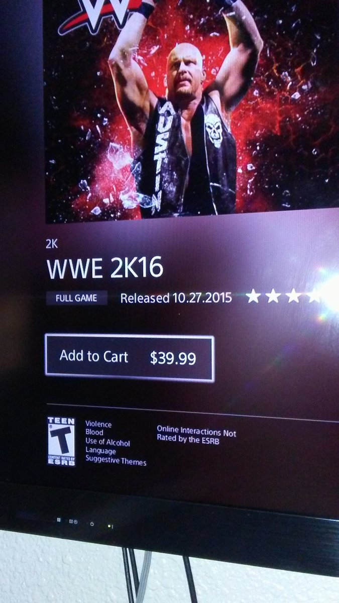 RazicalAman's tweet photo. HOW DAFUQ DOES THIS MAKE SENSE!! #WWE2K #2kIssues @WWE @WWEgames https://t.co/HwIs7MdJXq