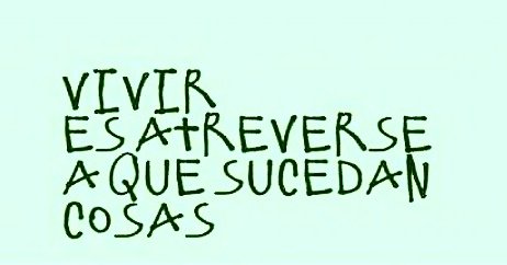 david_blazquez's tweet photo. Vivir es atreverse a que sucedan cosas 👌

#CarpeDiem #ViveLaVida #Arriésgate #Atrévete #SinMiedo https://t.co/8YkzQaFRMQ