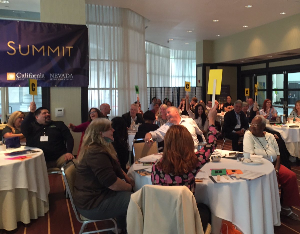 CANVleagues's tweet photo. CU leaders take a deeper look at how they can add value to members. #ShapiroSummit https://t.co/0FktOpciRG