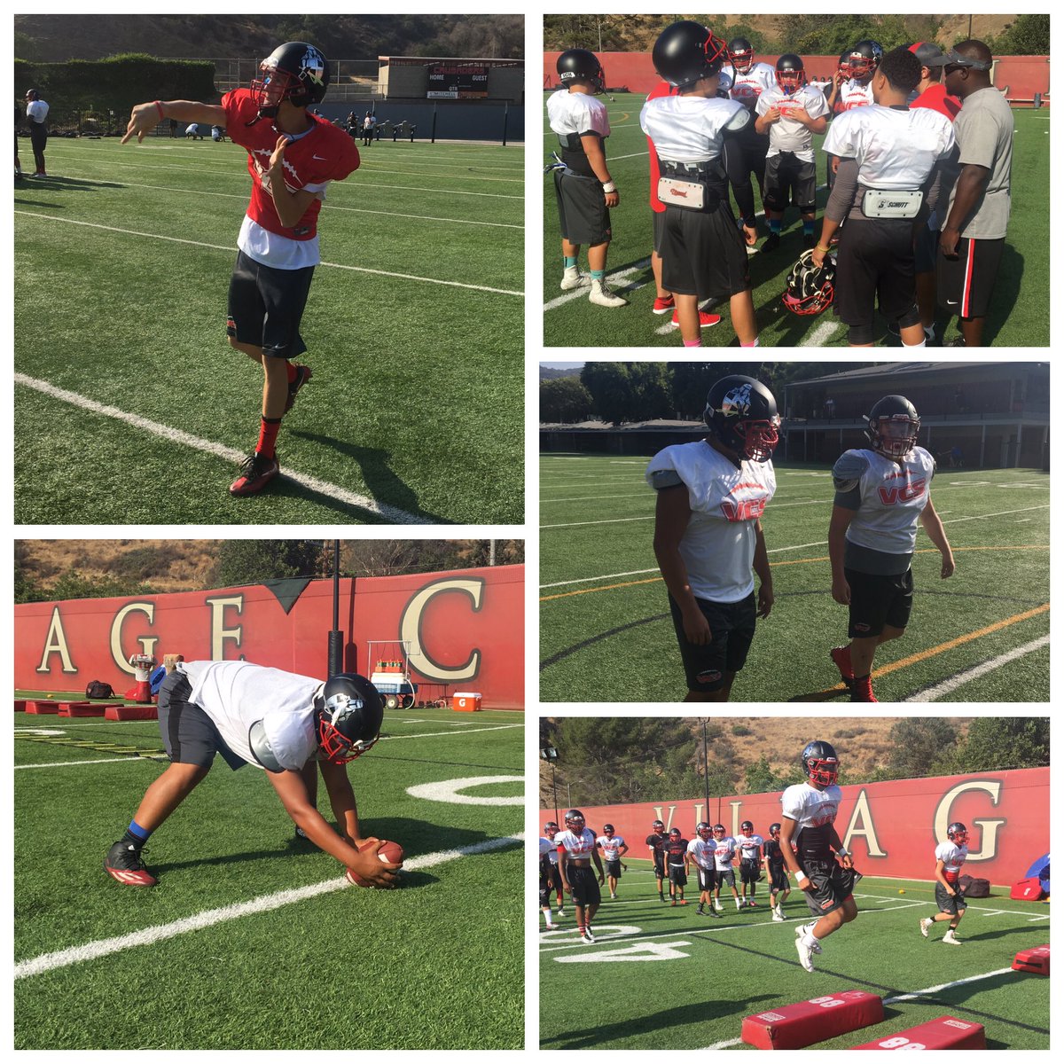 vcs_football's tweet photo. Saturday morning grind! We're going to get better today. 20 days to kickoff. #StrongerTogether https://t.co/pfYNhAVU4g