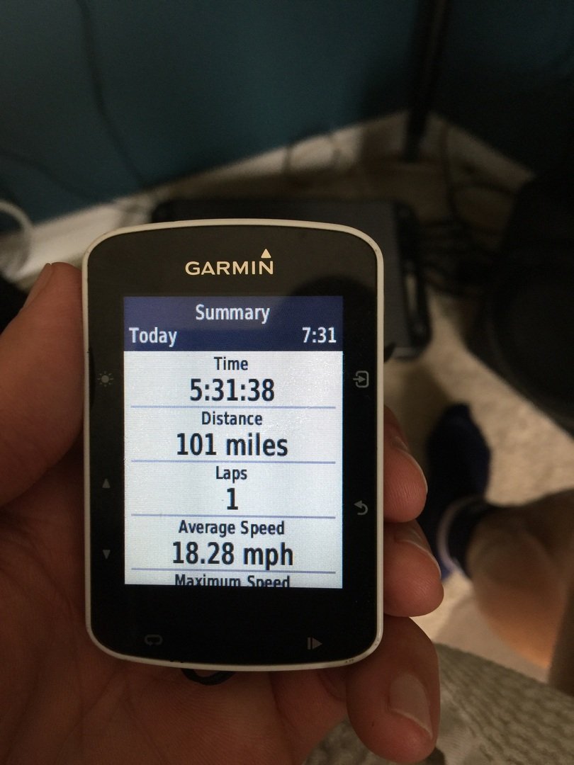 cjtavano's tweet photo. Was bored so thought I'd hit the pavement for 101 miles - and no helmet! #luvtoride https://t.co/6myXvDn1sD
