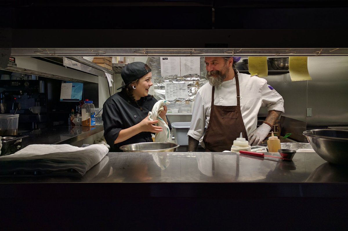 table34restobar's tweet image. All serious, all the time, ya right! What happens in the kitchen, stays in the kitchen #CompanyCode