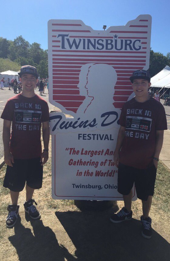 suddoth1's tweet image. Twins Days Festival