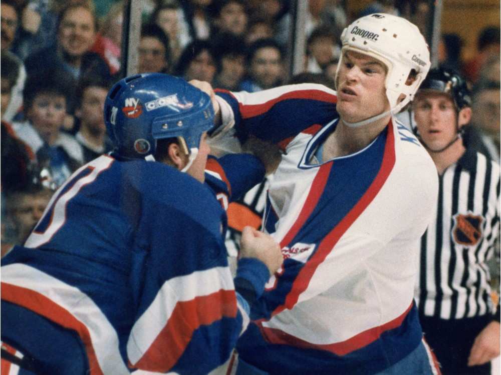 wpgjets4life's tweet photo. "The Enforcer" #JimKyte will lace em up for the #NHLJets at the #HeritageClassic https://t.co/qC96hDNqld
