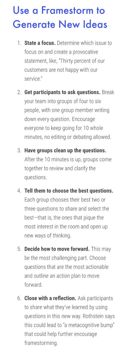 IranoAngelo's tweet photo. #Brainstorming sostituito da #framestorming. Usato alla Stanford University dalla prof Seelig #startup #futureofwork https://t.co/DoIMwRRnql