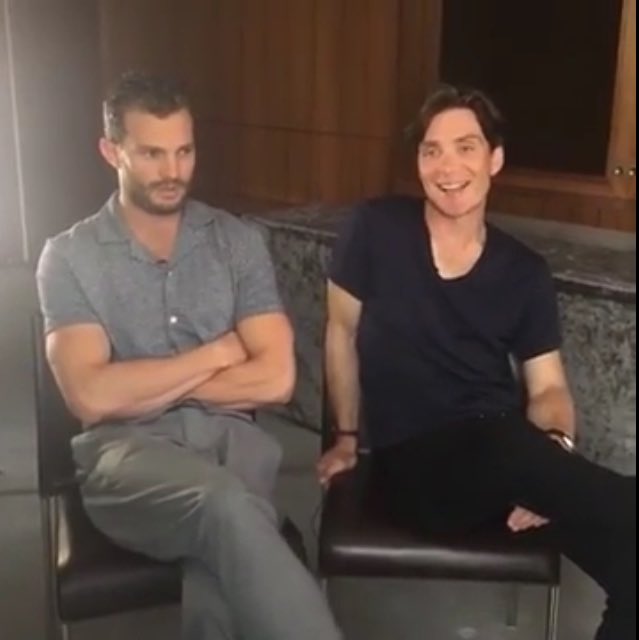 CMurphyFans's tweet photo. Jamie Dornan : Cillian is not funny enough to do a comedy . #ICantWithTheseTwo #TheBanterIsUnreal ๐ ๐๐ https://t.co/WQH0Shiigu