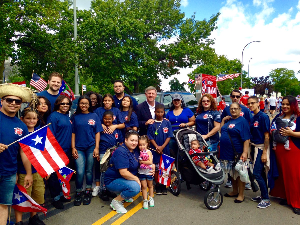 SNater17's tweet photo. Supporting the Puerto Rican Parade of Rochester and Senator Rich Funke! π΅π·π΅π· #Latinos #Roc #Family #TeamFunke https://t.co/ycYs5gdcvb