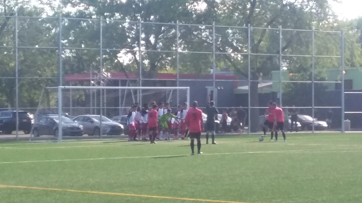 Expulsion Davies (2eme carton jaune) (CSL, 75e) #CSLOFFC