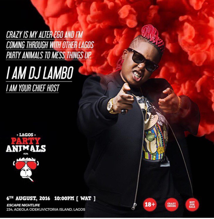 MTVBaseWest's tweet photo. Base fam, we're turning #AllThaWayUp and rocking tonight with @DJLambo_
It's the #LagosPartyAnimals ๐ผ๐จ๐ฆ๐ฑ๐๐ฝ๐๐ฝ๐๐ฝ https://t.co/DzKgRGuioF