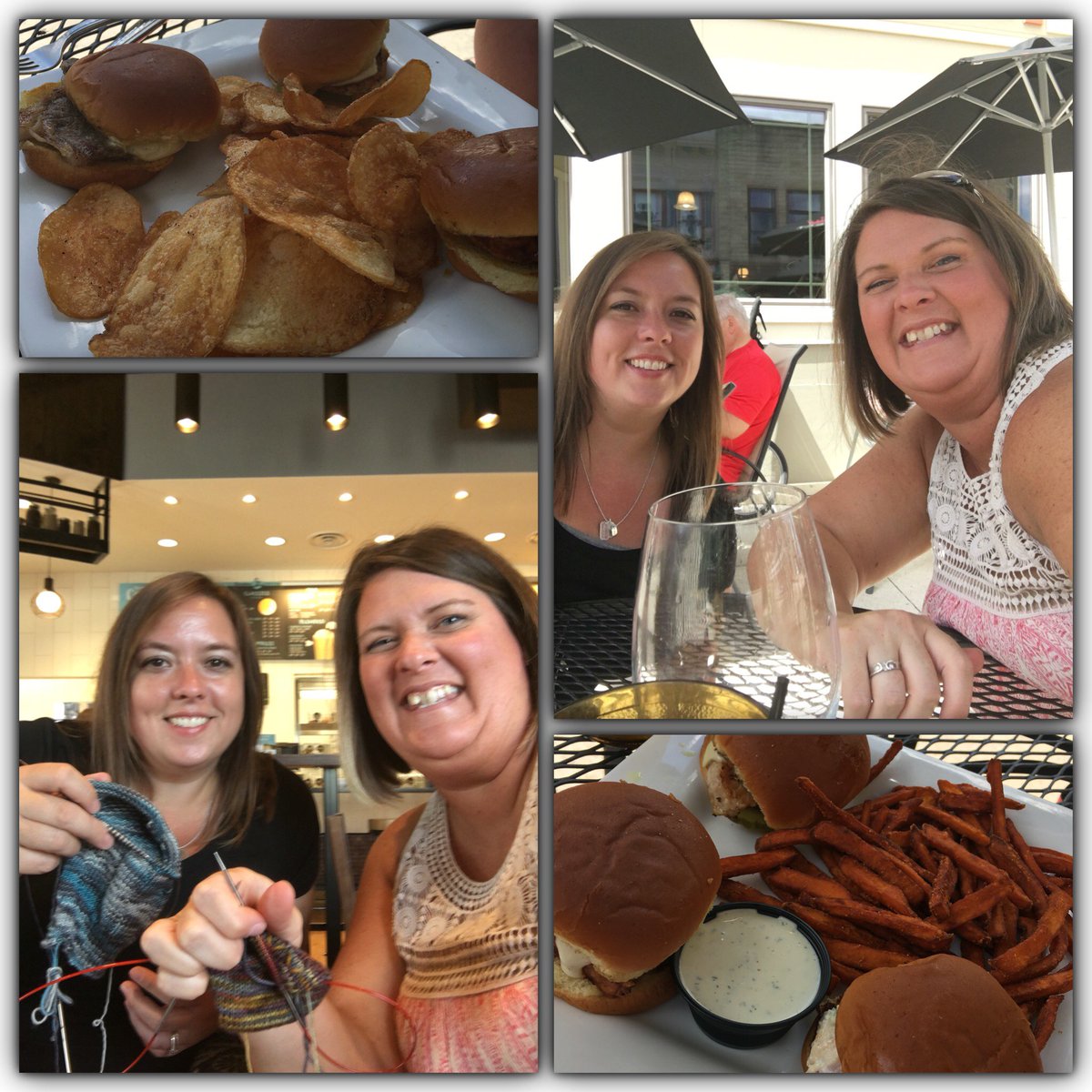 DamesUnited's tweet photo. DamesUnited reUnited!! Had a wonderful afternoon catching up with each other! ❤️❤️Michelle and Gen
 #qualitytime https://t.co/SbWrcSUfIA