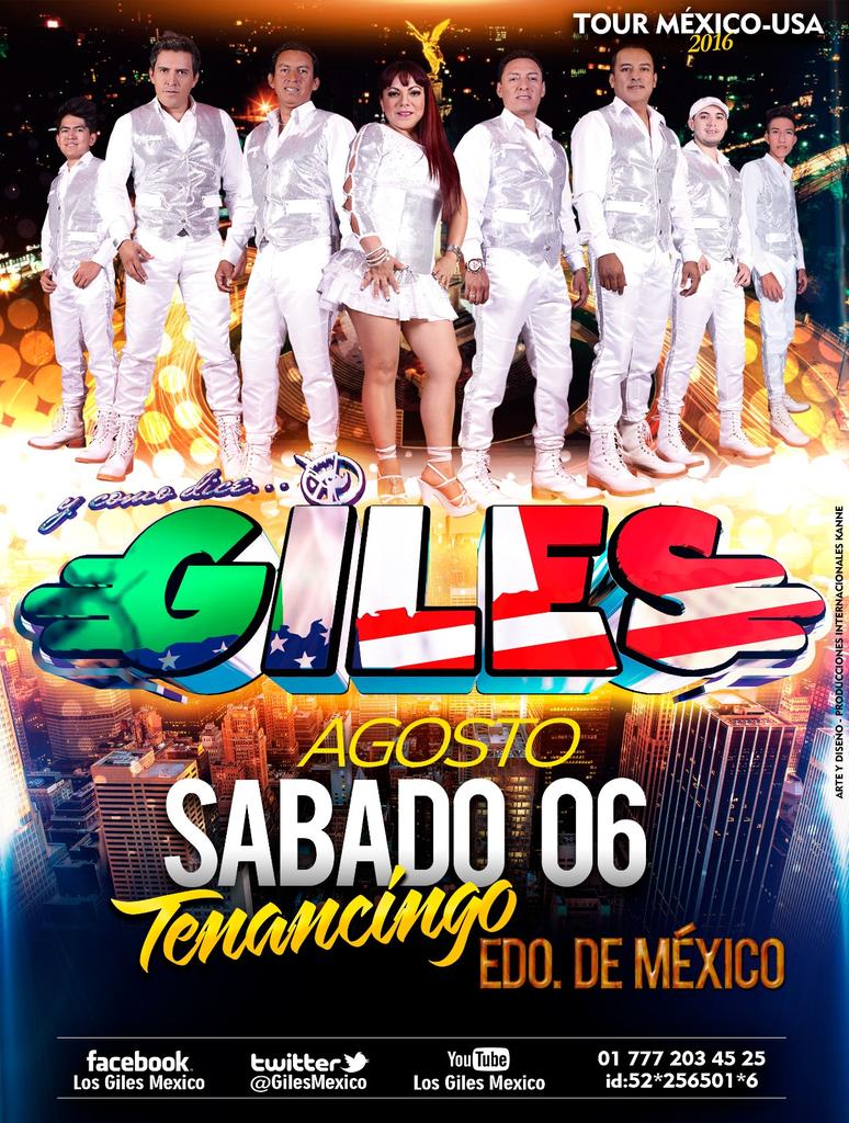 Hoy nos vemos en Tenancingo Eso de México,  Y COMO DICE <a href="/GilesMexico/">Giles Show</a>!!!