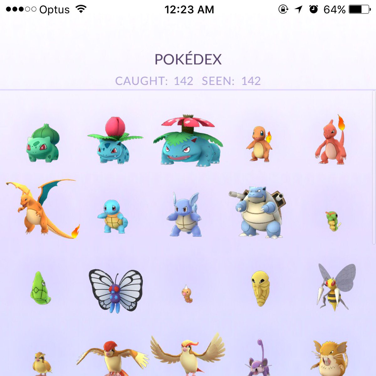 PhuHoang8's tweet photo. Finally caught 142 Pokemon. Is it time to travel the world to be the next Pokemon master.#PokemonGO#australianplayer https://t.co/kL0pRh4tow