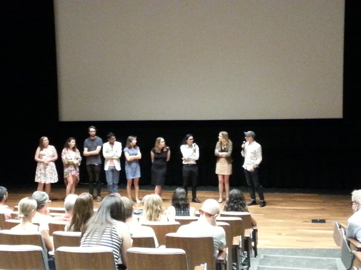 TorYouthShorts's tweet photo. Q&amp;A for the second program of #TYS2016 in progress. Our final program of the day begins at 6:30! https://t.co/is9G1gQagR
