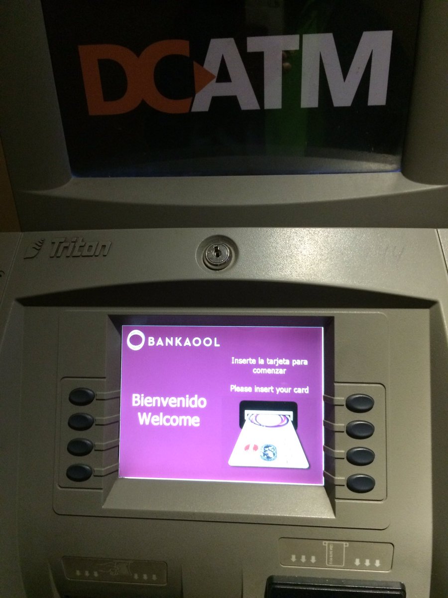 Uno de nuestros 200 nuevos #ATMS en alianza con <a href="/DCPayments/">DC Payments</a> <a href="/fintechmx/">FinTech México</a> #fintech