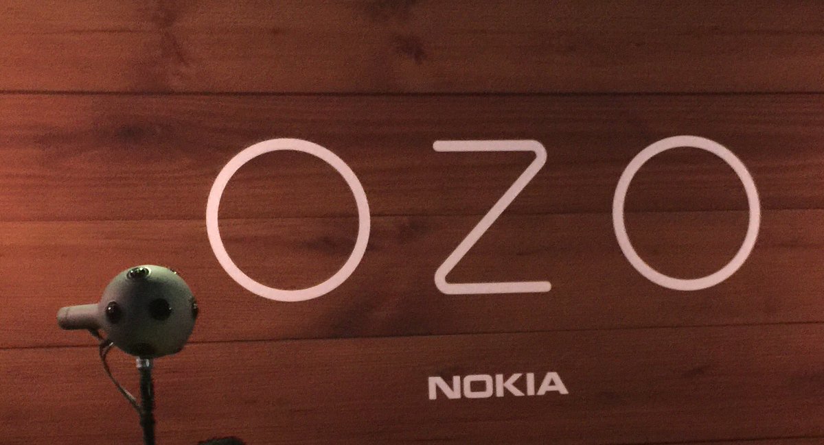 KikimoInc's tweet photo. #VRLA #nokia #ozo #suomi #vr https://t.co/YSZ7ABYa9Y