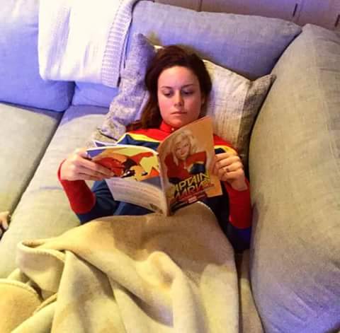 TheGeekmx's tweet photo. @brielarson ya se prepara para su papel como #CaptainMarvel iniciando con el pie derecho https://t.co/QP4CaVrnN3