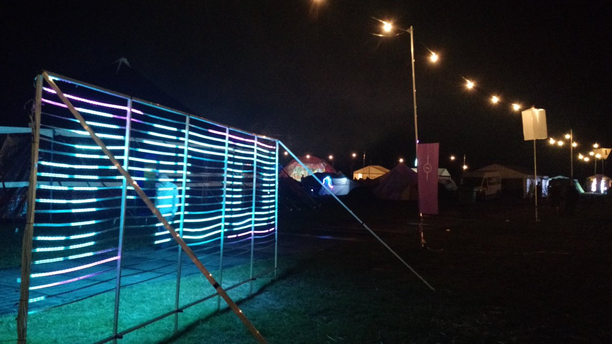 Awesome! Love the South London Maker Space sign. Do you guys have an API? Would love to post to it! #emfcamp