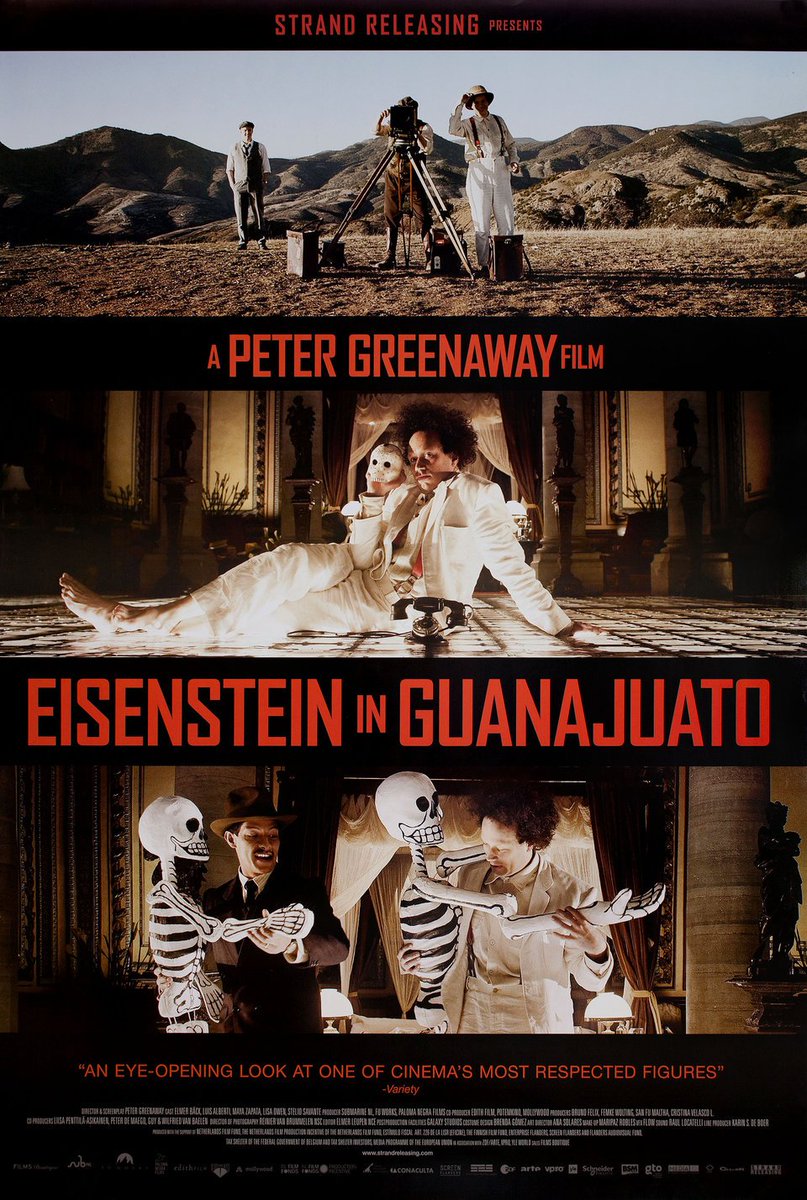 leitovargas118's tweet photo. #EisensteinInGuanajuato #nice #SergeiEisenstein #biopic #unconventional (#atrevida #distendida) #PeterGreenaway https://t.co/zikOJv8p71