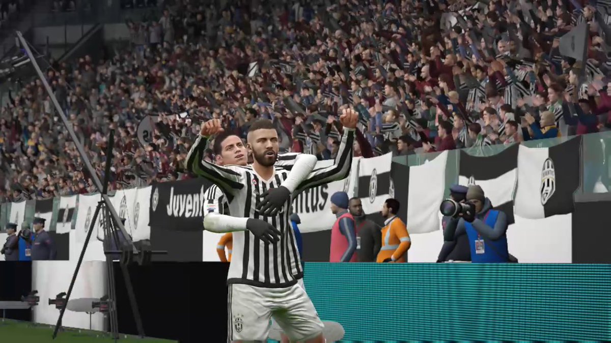 MrCrookVII's tweet photo. Great game tonight, always good to get a goal thanks to my bro @jamesdrodriguez #ForzaJuve https://t.co/gIO9XG2DAA