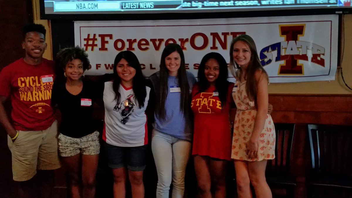 DFWCyclones's tweet photo. Celebrated our Senior Sendoff today. Good luck to our newest freshman class #ISU2021 #destinationiowastate #cyclones https://t.co/bqFndHFisP