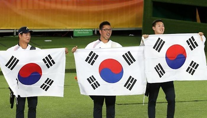 남자 양궁서 '첫 금 명중'...메달레이스 시작 i.wik.im/269937  #올림픽