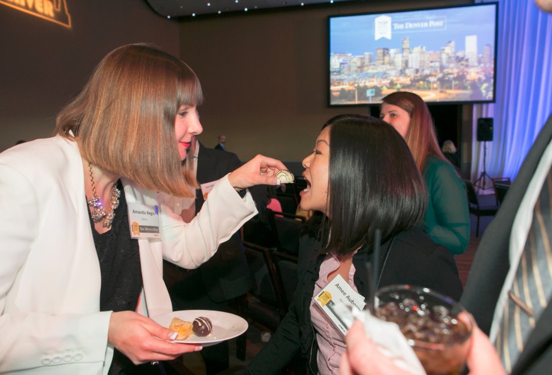 pandaviews's tweet photo. Classy Ladies at the #TWP2016 Gala! #denverpost #aimco #collaboration #lovewhereyouwork #denverjobs #coloradojobs https://t.co/rwiIOqo7Gn
