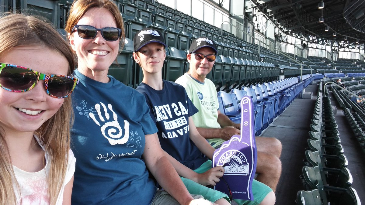 KBrouwer66's tweet photo. From the country below sealevel (Holland), now here for our first baseball game ever! #rockies #Ilovecoorsfield https://t.co/EP0uht64uP
