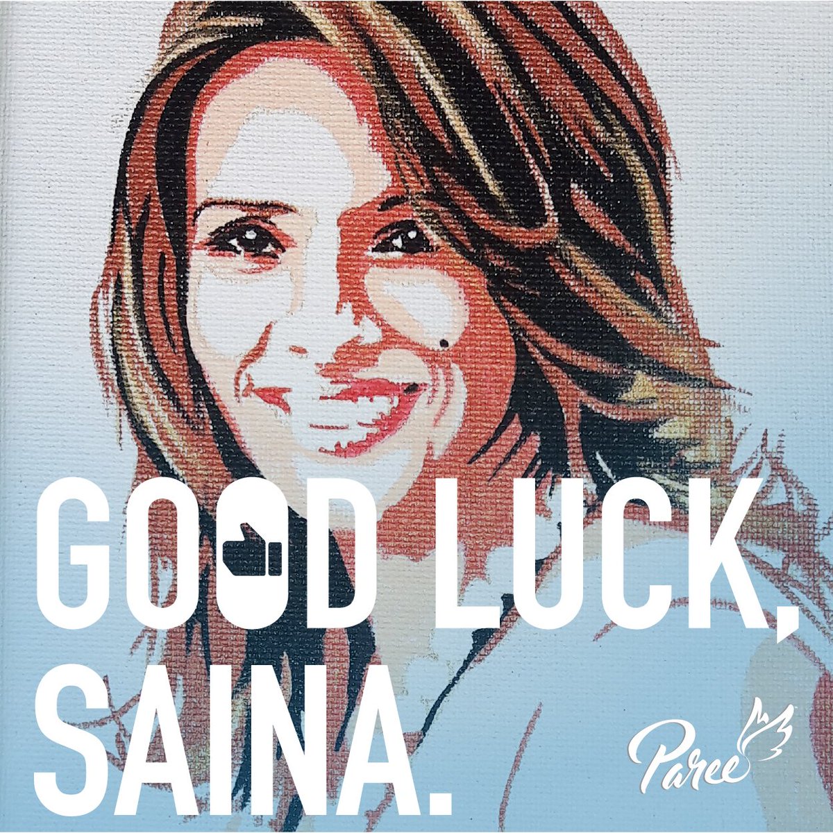 parizofficial's tweet photo. There’s more to conquer and great things await. Always a champion! #GoSaina #GoldForIND https://t.co/f7Um6y6jBr
