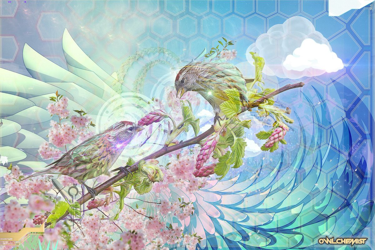 EMelazzo's tweet photo. Channeling some sparrow vibes in my latest piece. #design #artistsoftwitter #owlchemist #visionaryart https://t.co/2vBIWt6sQk