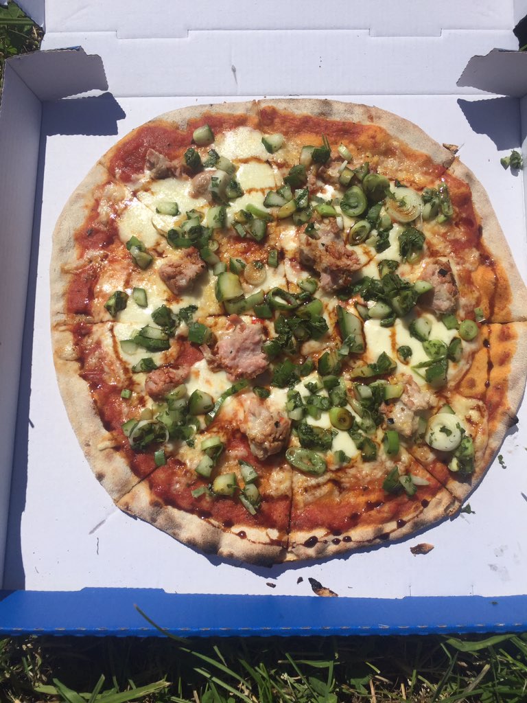 Kick arse pizza from <a href="/Stonedfood/">Stoned</a> #pizza #stonedbaked #woodfire #maker #qualityfood