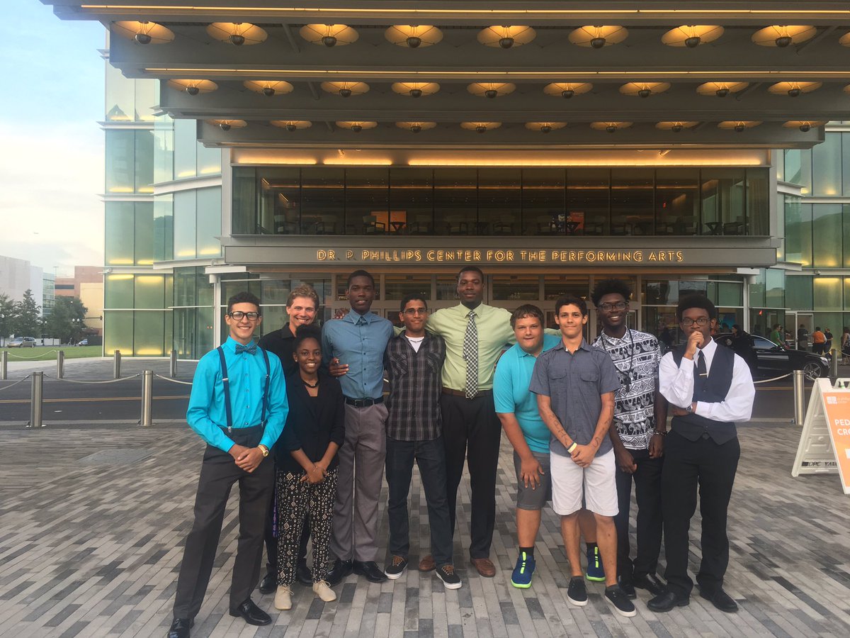 OlympiaBands's tweet photo. At the @DrPhillipsCtr enjoying Zelda: Symphony of the Goddesses. The show is amazing! #OTBand https://t.co/NjbW1USu4F