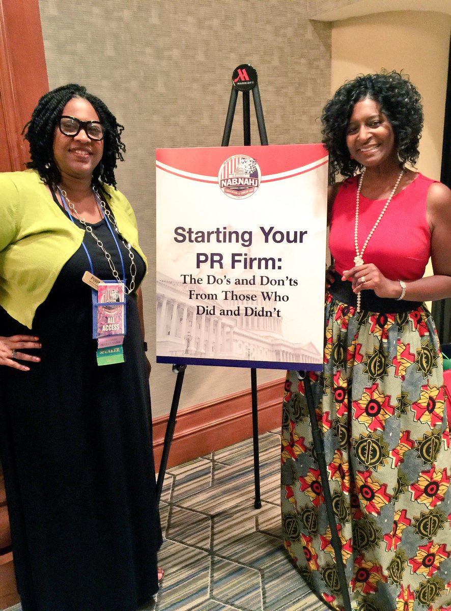 MrsPRProtocol's tweet photo. Always great to work w/my #PRGirlfriend @aprilloturner @NABJ #NABJNAHJ16 ๐๐ฝ
Sharing my #PearlsOfWisdom #BPRSDC https://t.co/OyKx8yaCe3
