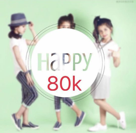 شكرآ لكم على 80k 🎉🎊