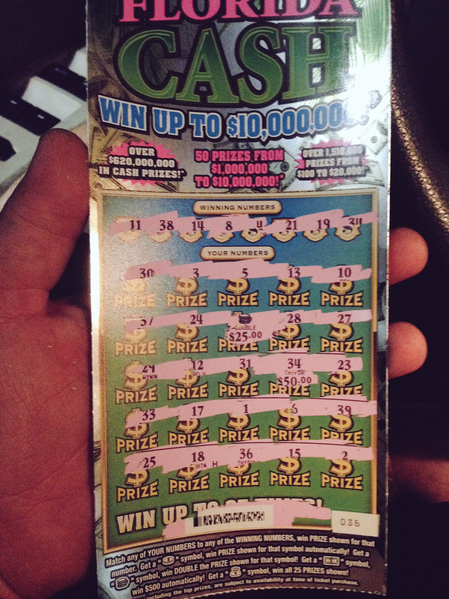Rory LOTTOking843 X