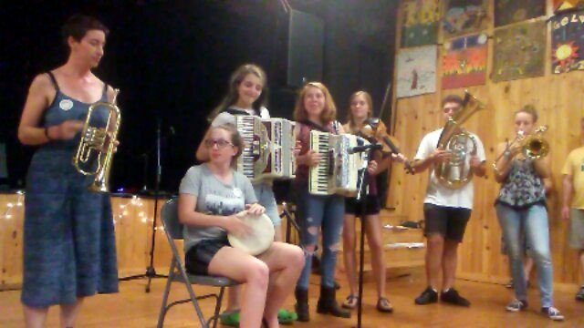 passersbymusic's tweet photo. Demonstration from last year's Cocek Nation ensemble for Balkan Camp 2016!
#balkancamp2016 #cocek #coolkids. https://t.co/SUnAQ7YtP6