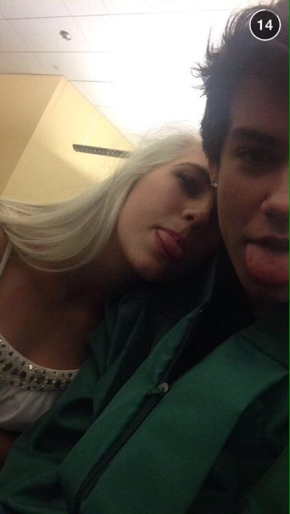 I swear he's weird but he's my weirdo and I love him. We've been friends since little and now engaged