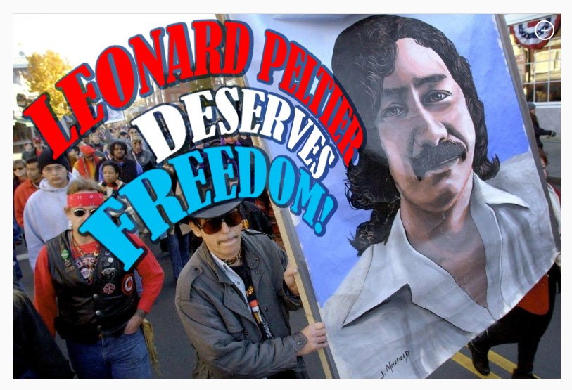 AlbuquerqueNYM's tweet photo. “@fancyshawl48917: @POTUS Please don’t let the corrupt prison system murder #LeonardPeltier #FreeLeonardPeltier https://t.co/hdf9zPB1R5”