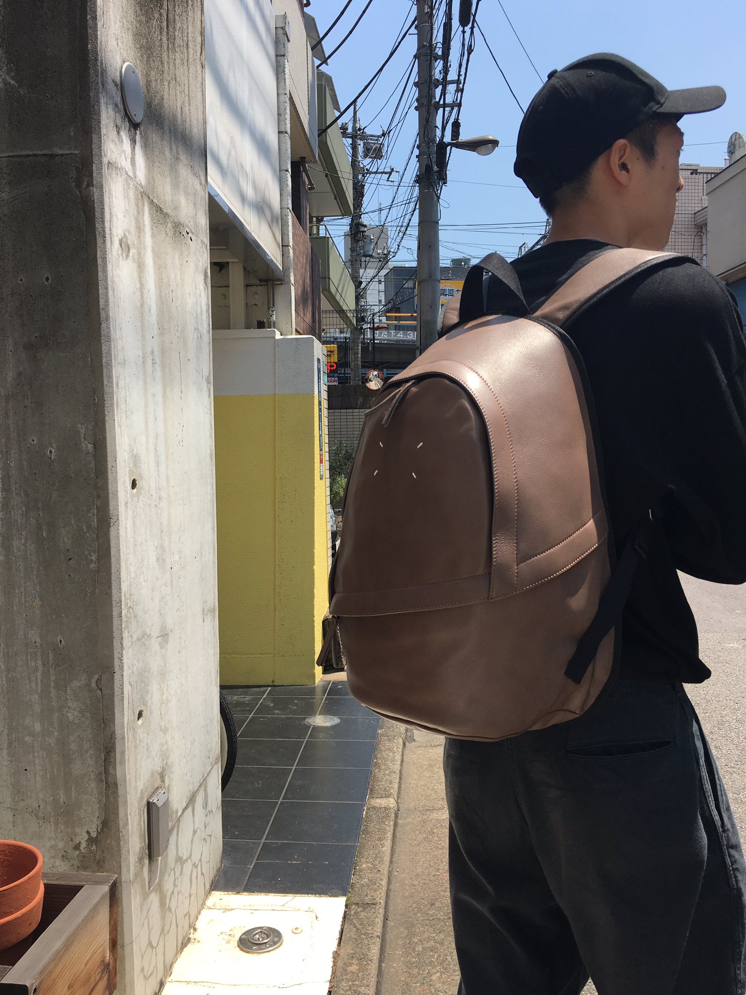 Maison Margiela 【値下げ】Maison 15SS レザーリュック